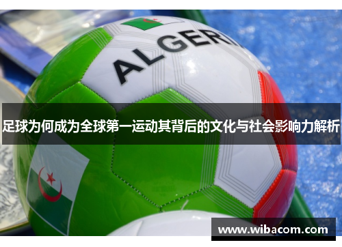 足球为何成为全球第一运动其背后的文化与社会影响力解析